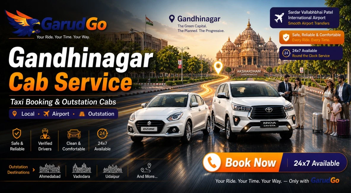 Cab Service In Gandhinagar