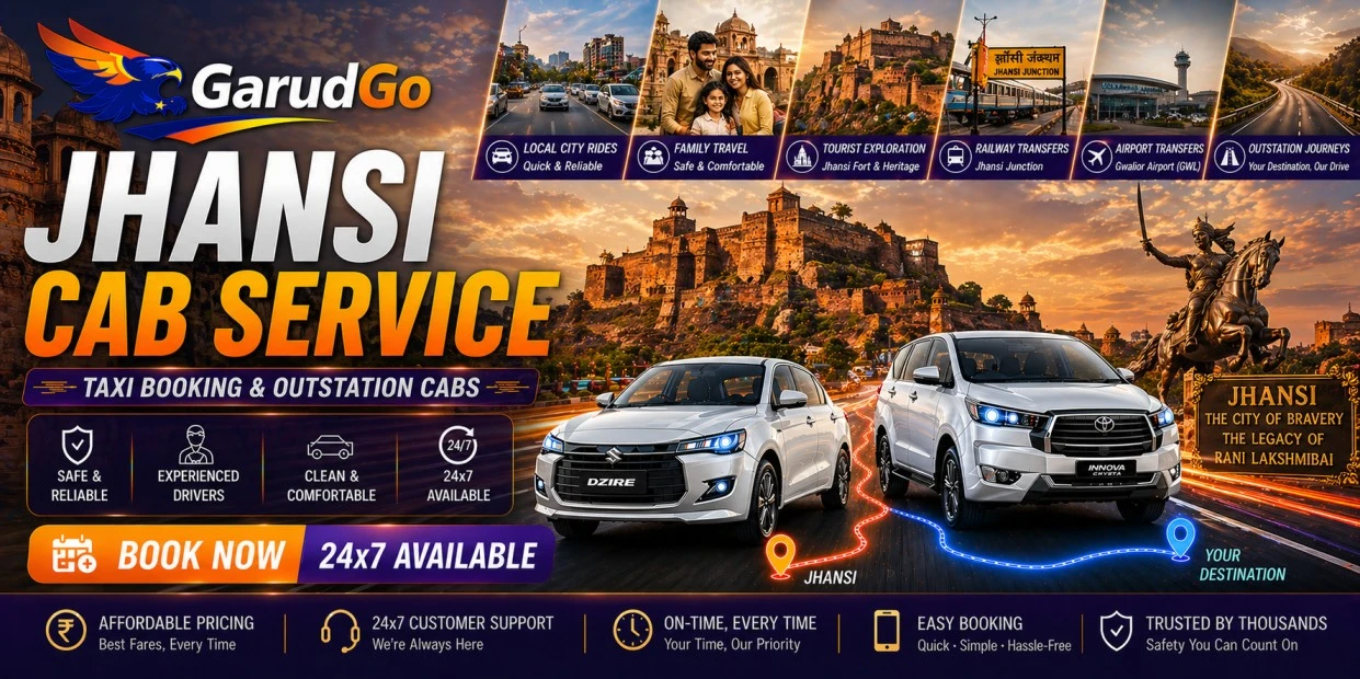 Cab Service In Jhansi