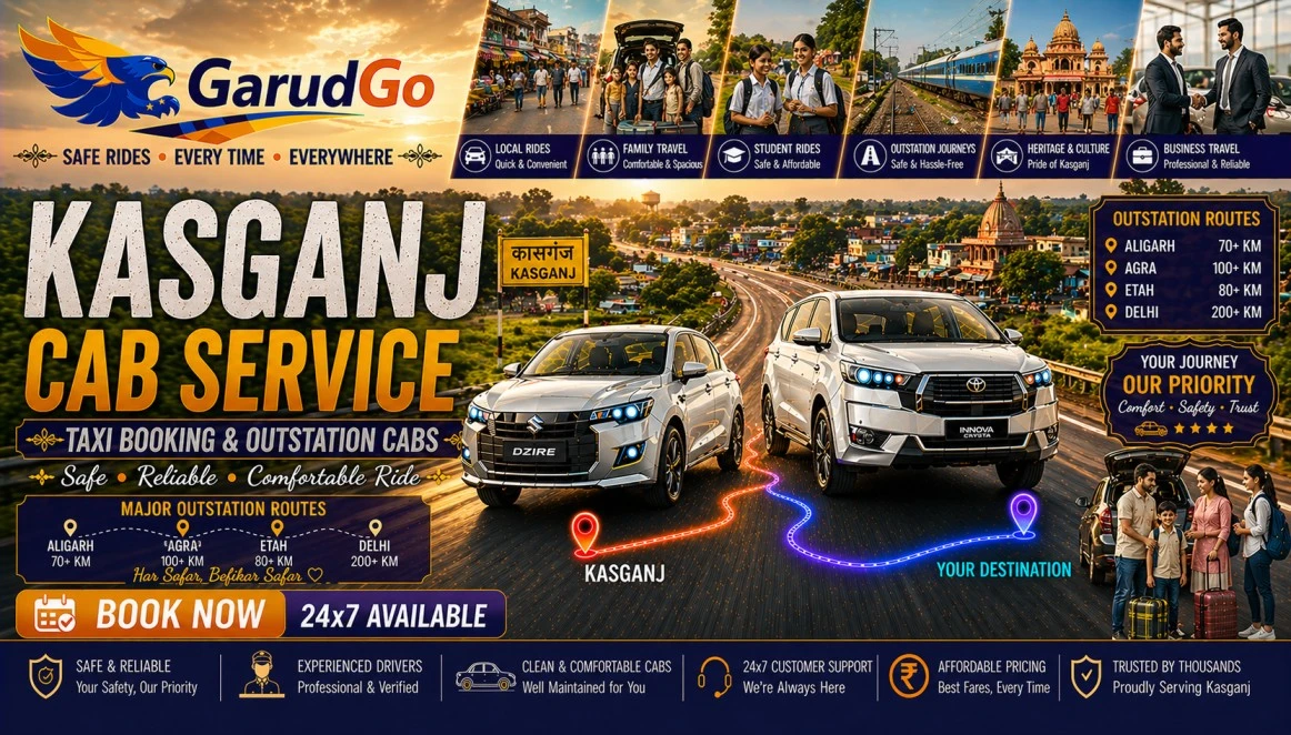 Cab Service In Kasganj