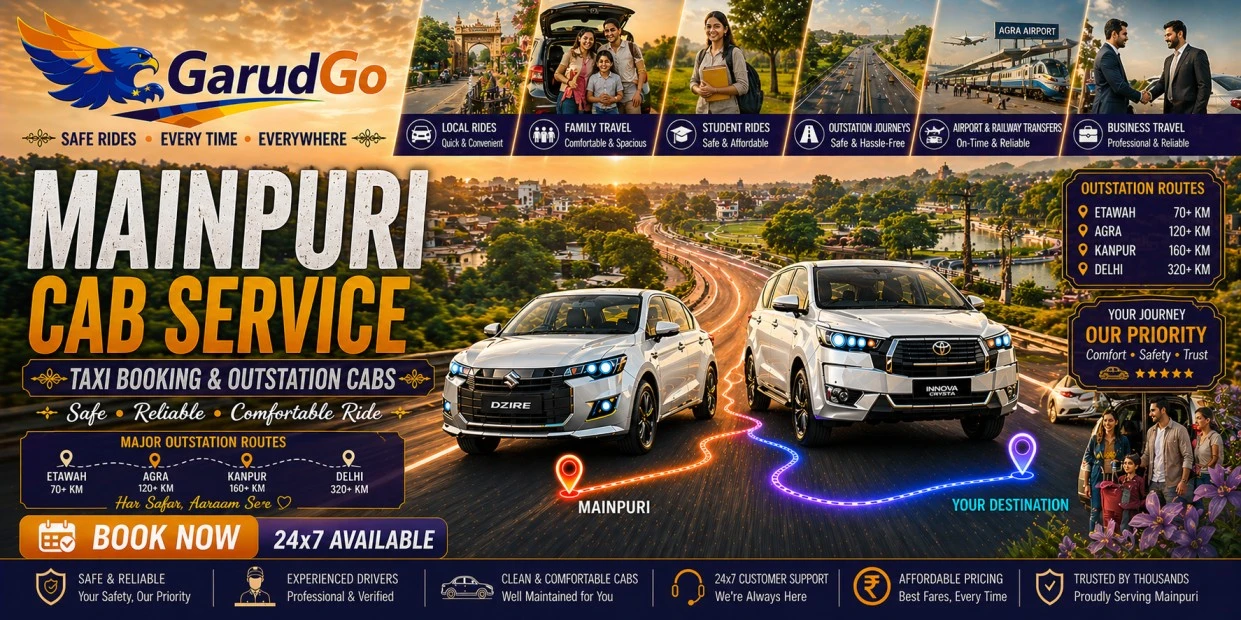 Cab Service In Mainpuri
