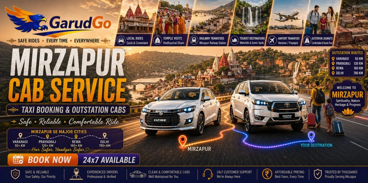 Cab Service In Mirzapur