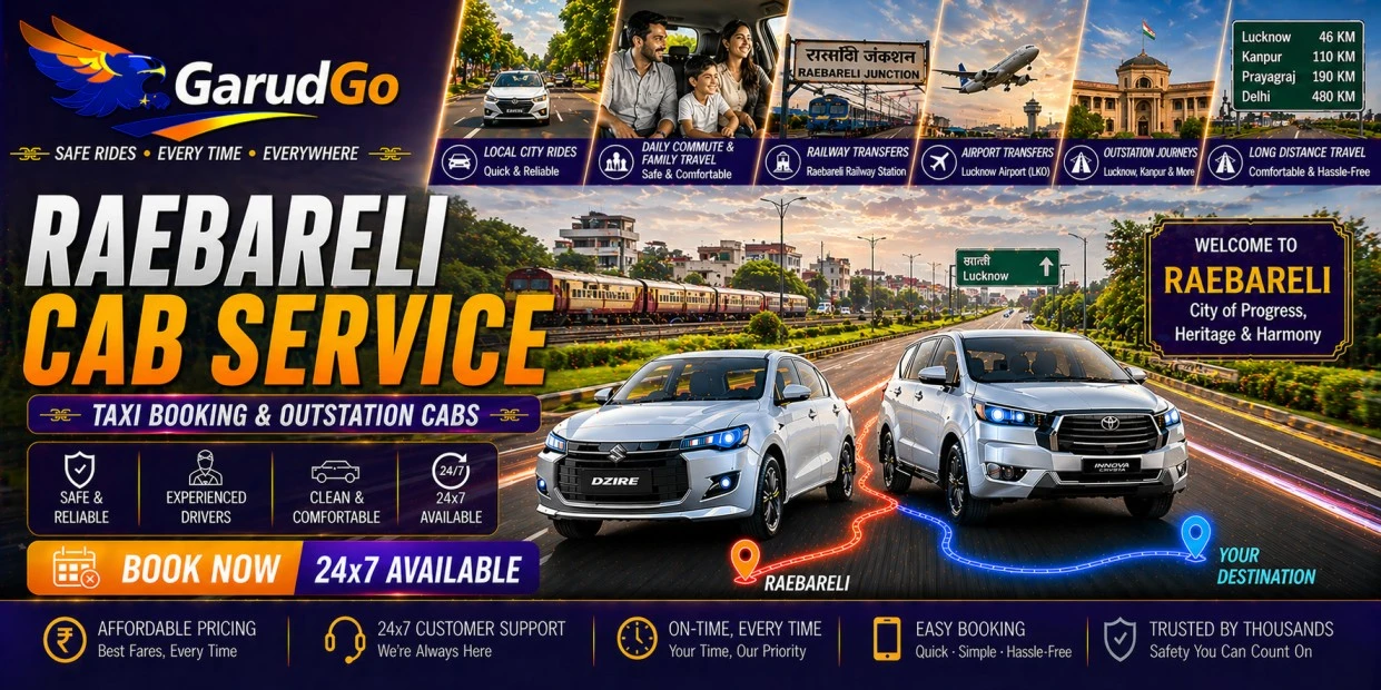 Cab Service In Raebareli