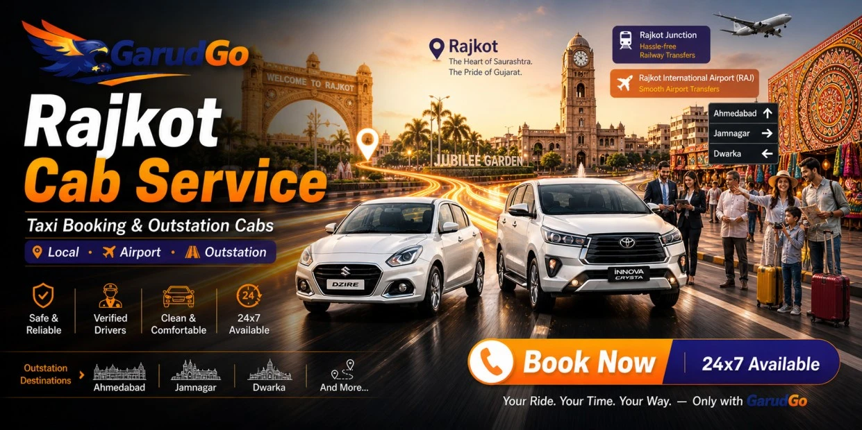 Cab Service In Rajkot