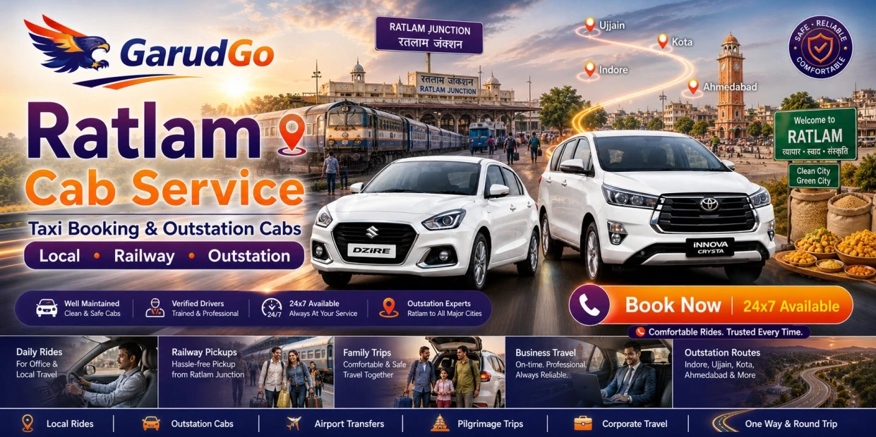 Cab Service In Ratlam