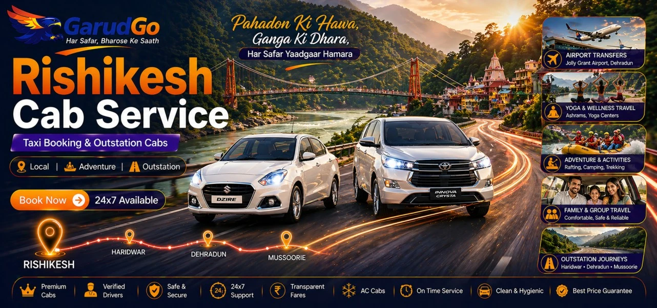 Cab Service In Rishikesh