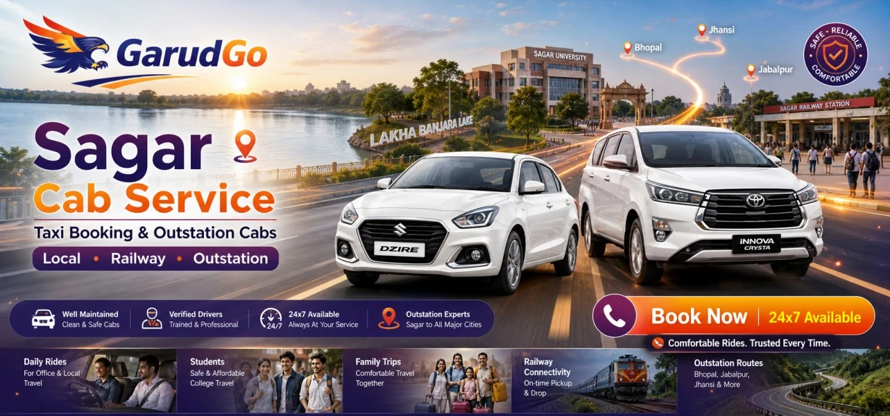 Cab Service In Sagar
