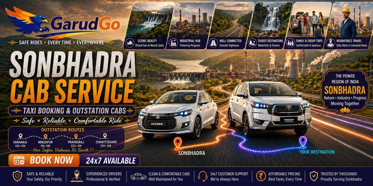 Cab Service In Sonbhadra