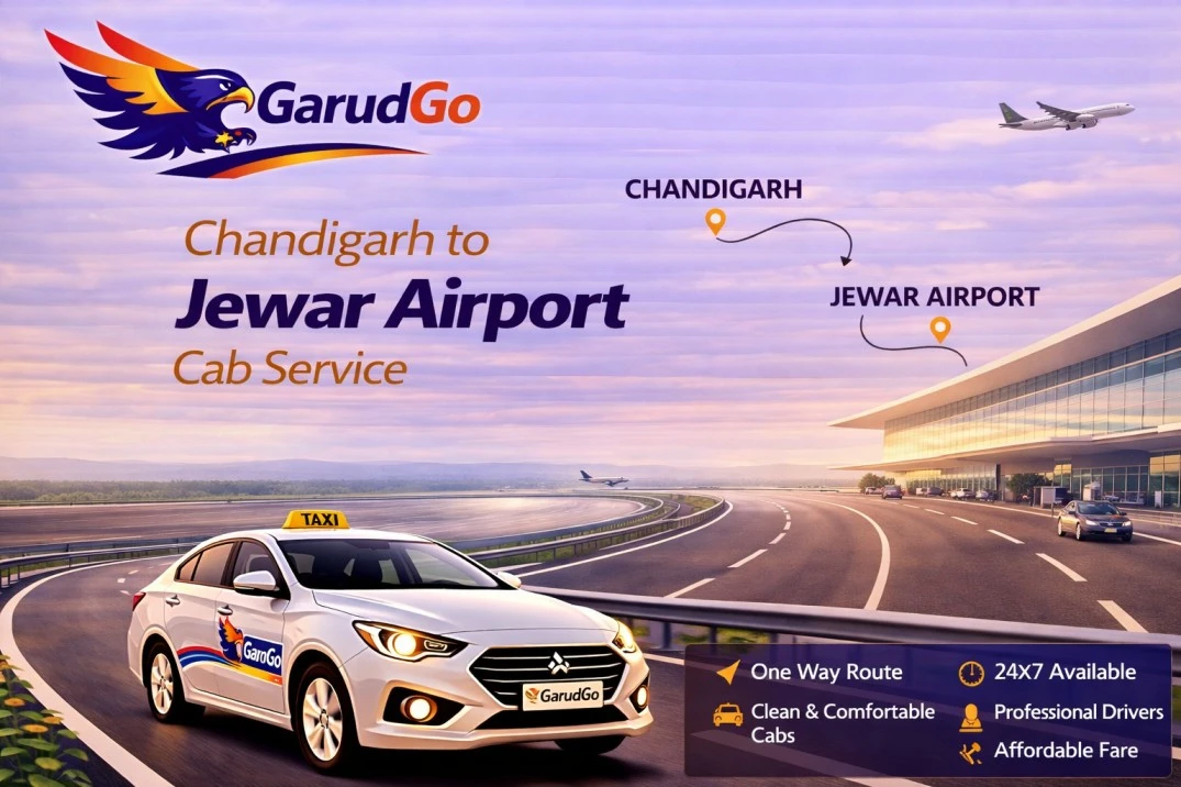 Chandigarh to Jewar Airport Cab Service