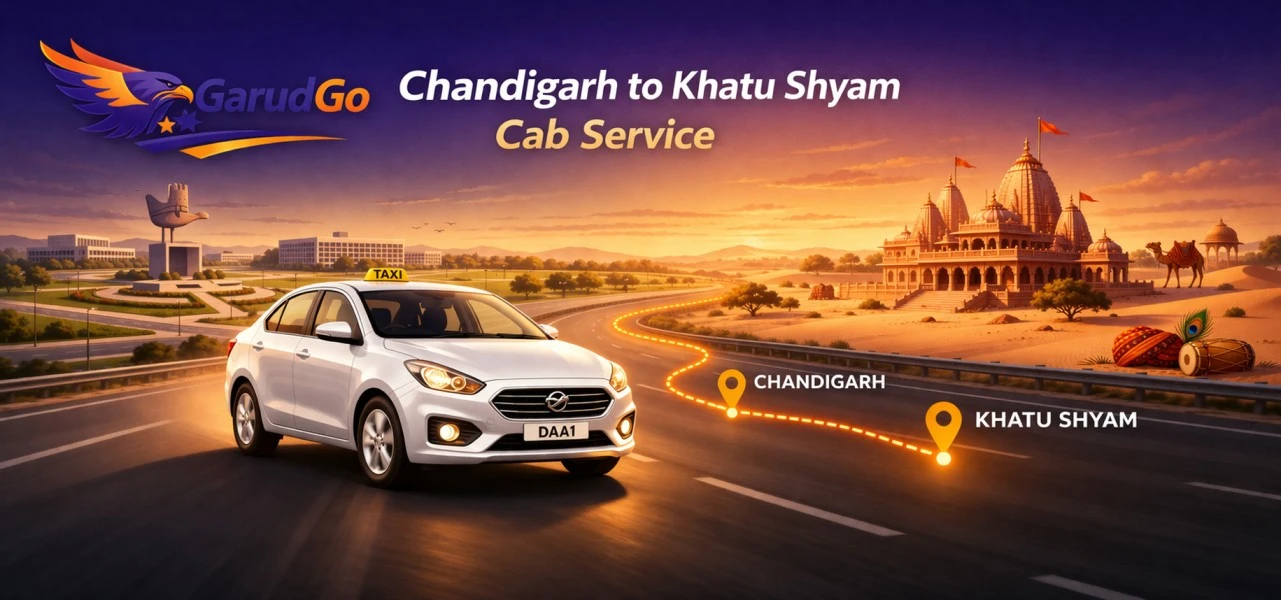 Chandigarh to Khatu Shyam Cab Service