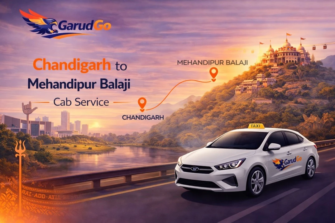 Chandigarh to Mehandipur Balaji Cab Service