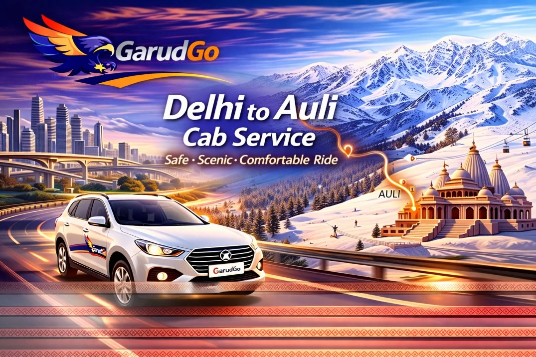 Delhi to Auli Cab Service