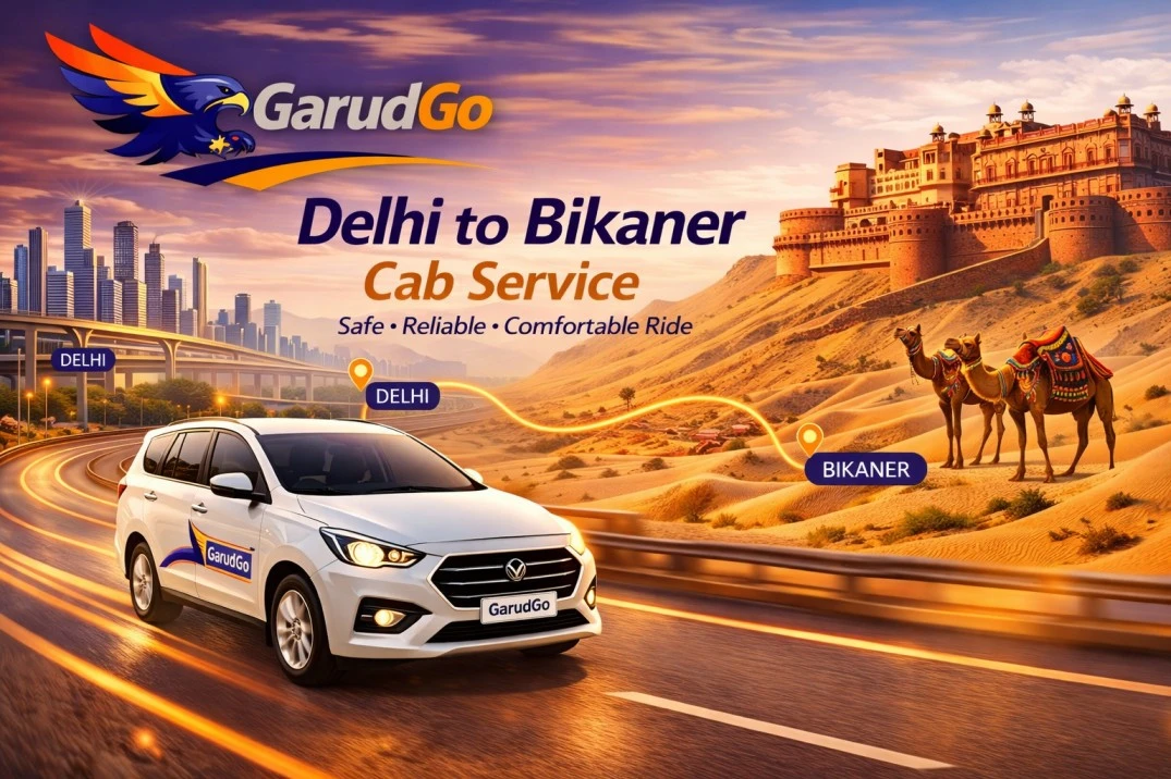 Delhi to Bikaner Cab Service