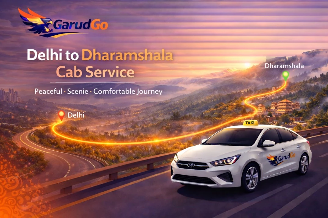Delhi to Dharamshala Cab Service