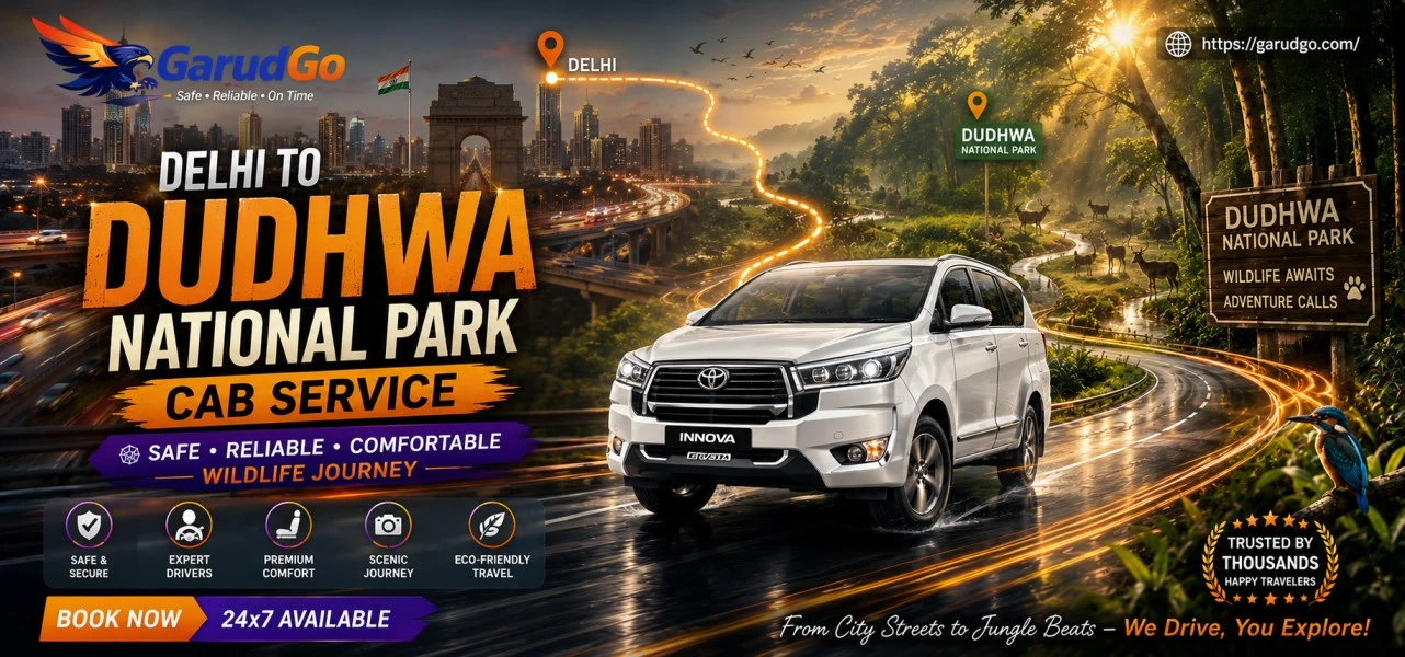 Delhi to Dudhwa National Park Cab Service