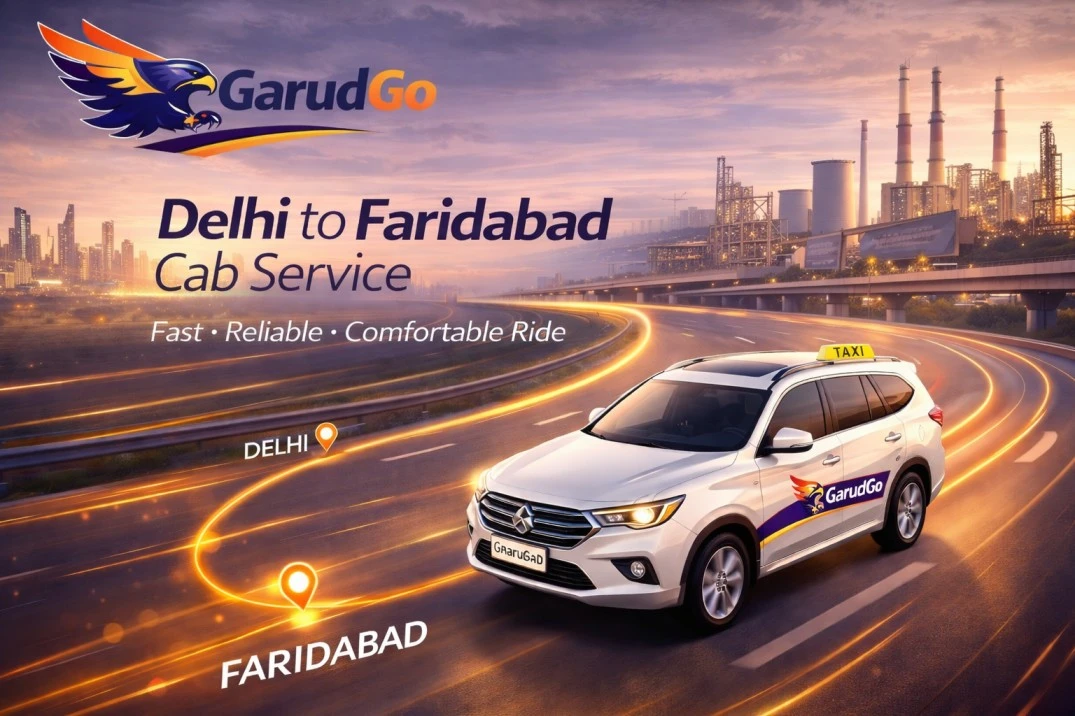 Delhi to Faridabad Cab Service