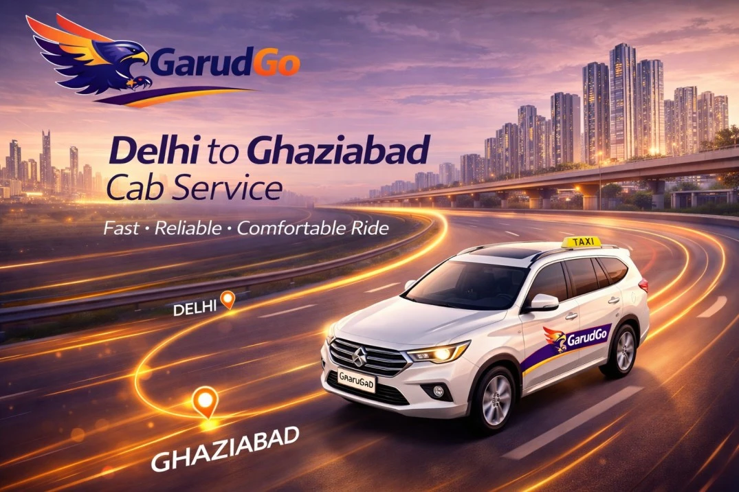 Delhi to Ghaziabad Cab Service