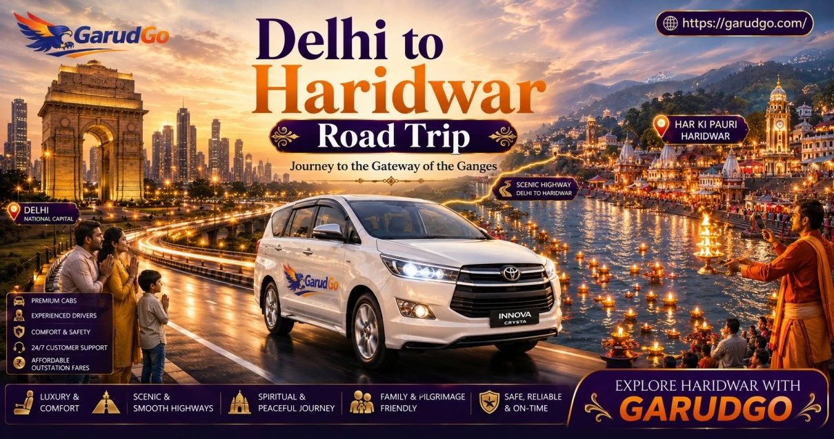 Delhi to Haridwar Road Trip