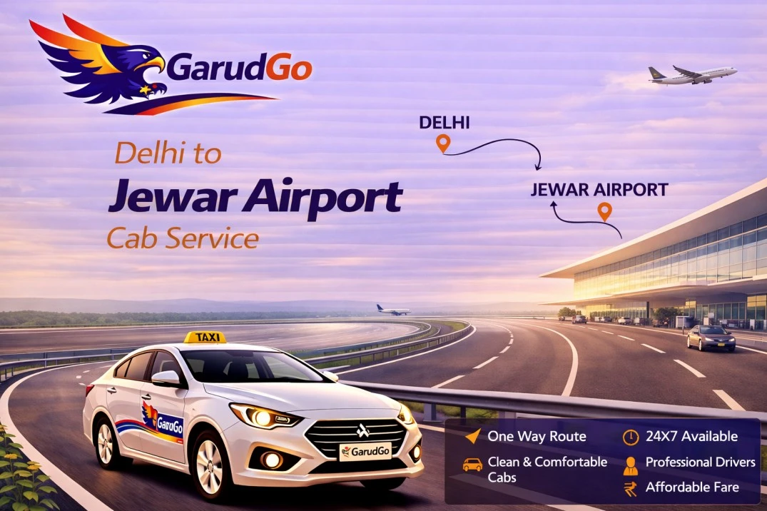 Delhi to Jewar Airport Cab Service