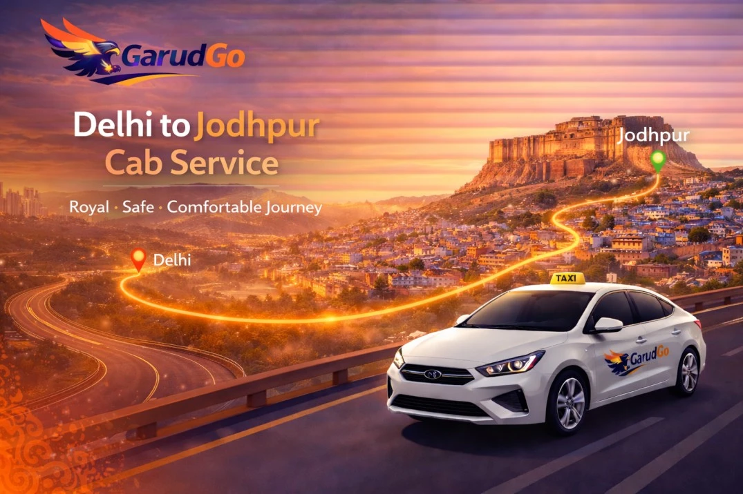 Delhi to Jodhpur Cab Service