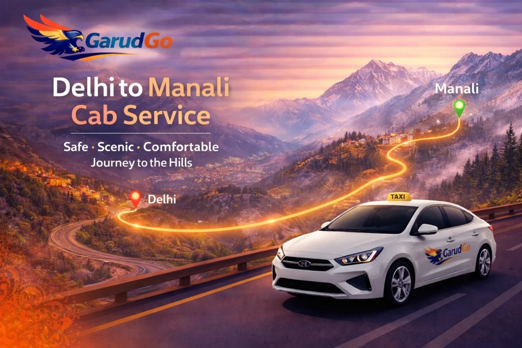 Delhi to Manali Cab Service