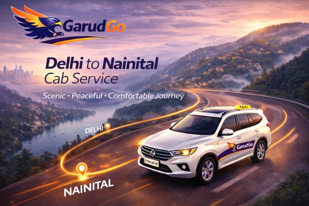 Delhi to Nainital Cab Service