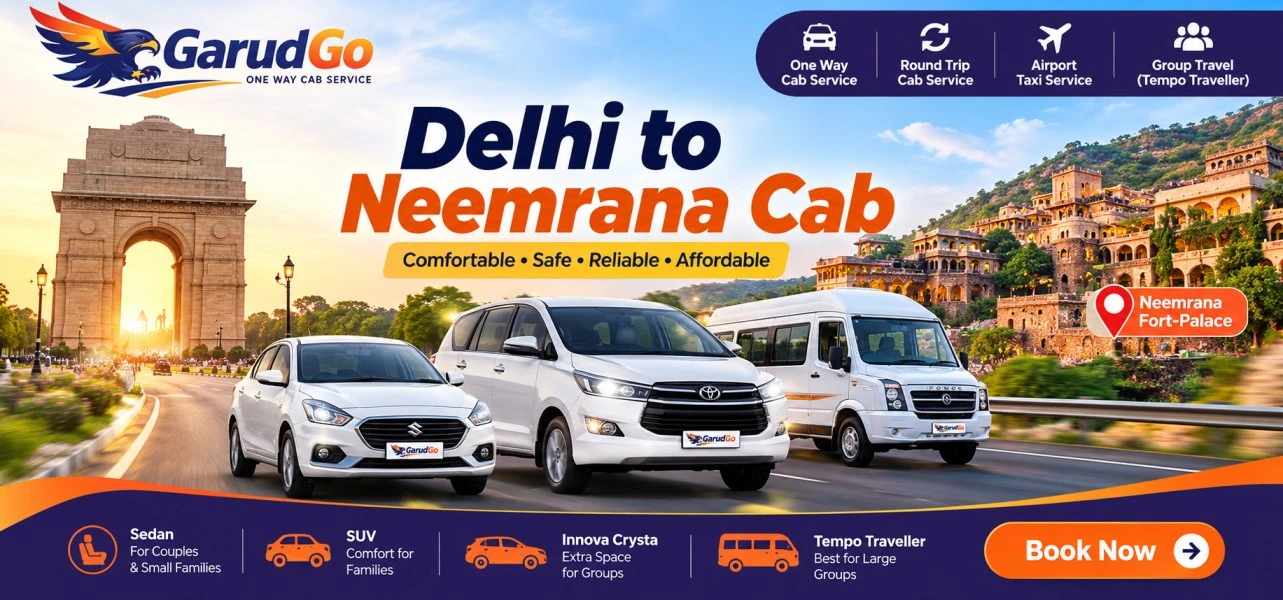 Delhi to Neemrana cab