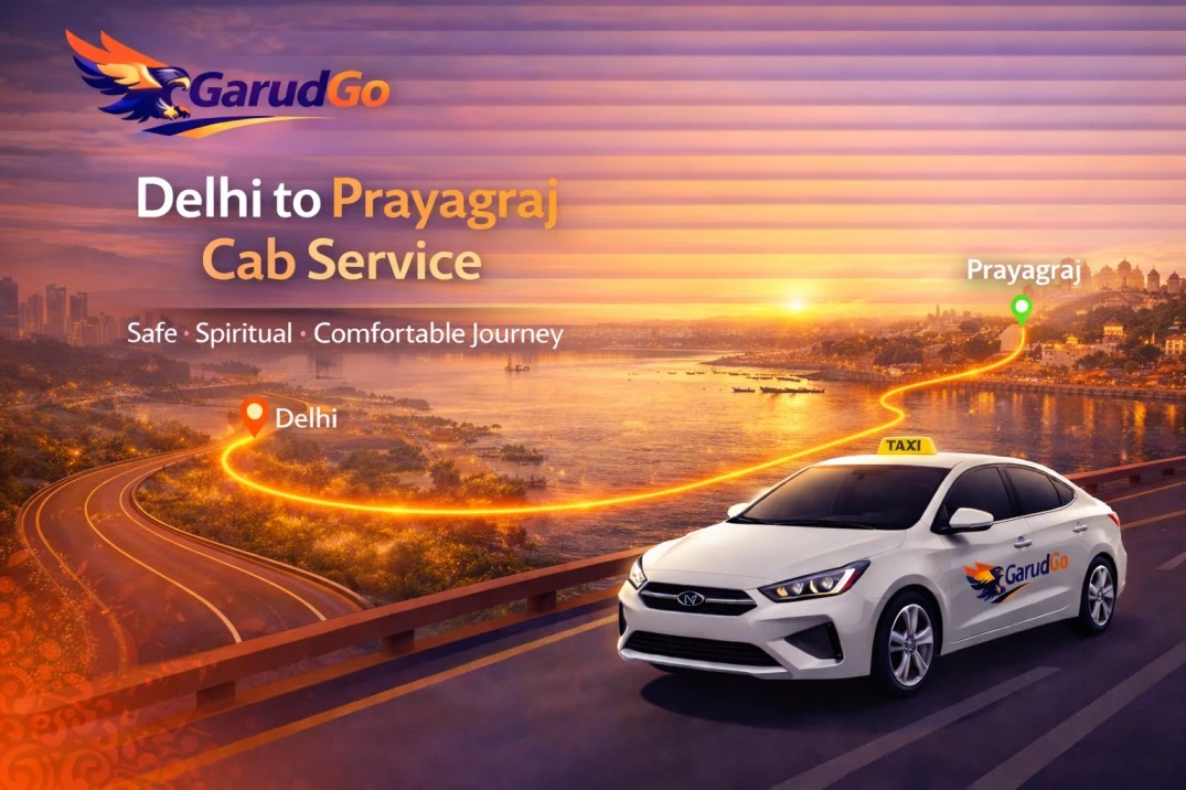 Delhi to Prayagraj Cab Service