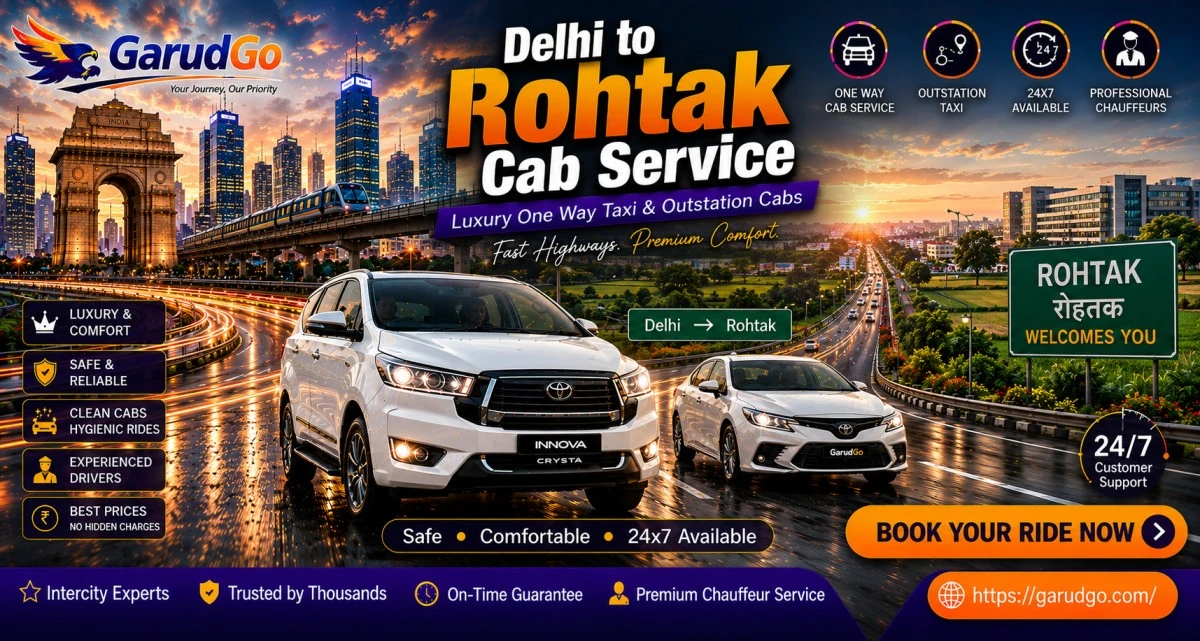 Delhi to Rohtak Cab Service