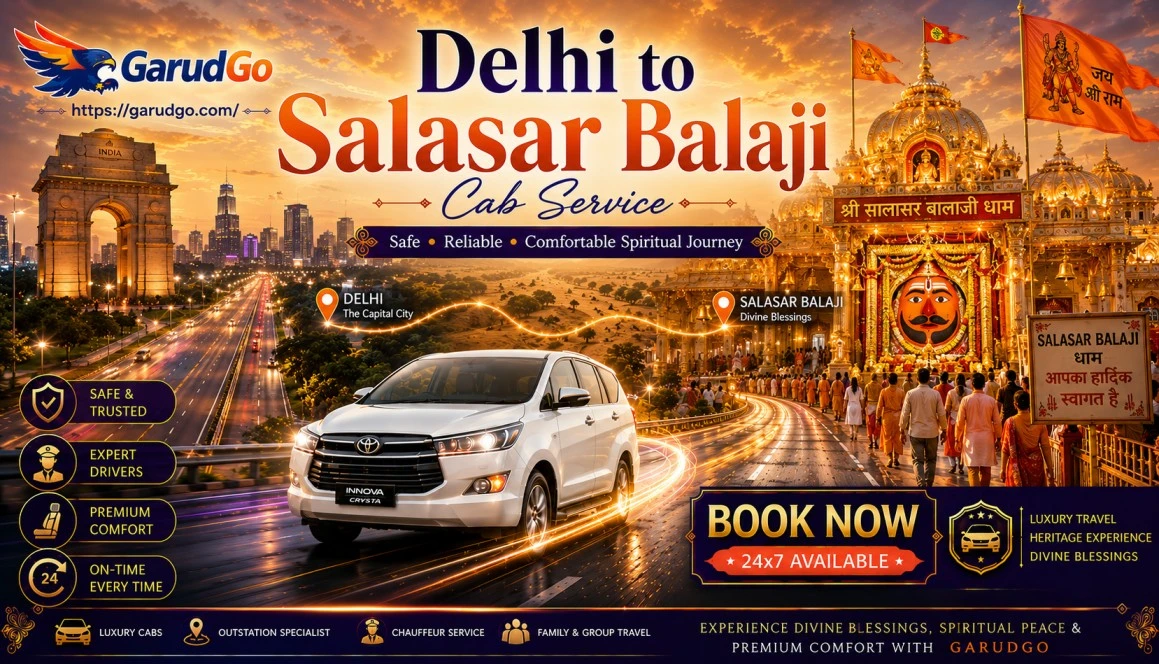 Delhi to Salasar Balaji Cab Service