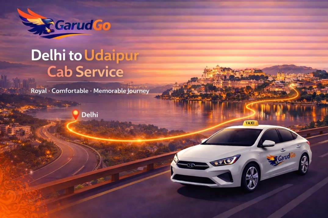 Delhi to Udaipur Cab Service