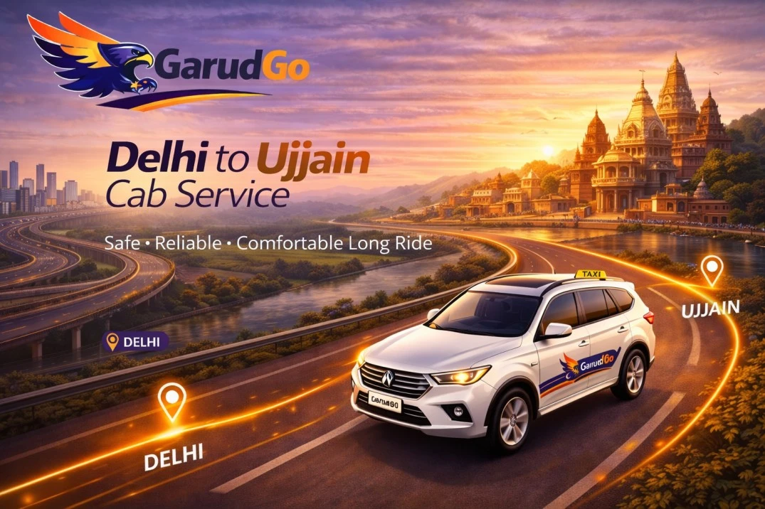 Delhi to Ujjain Cab Service