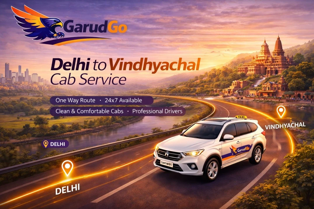 Delhi to Vindhyachal Cab Service