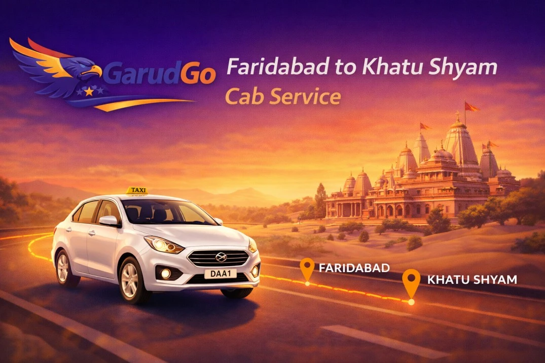 Faridabad to Khatu Shyam Cab Service