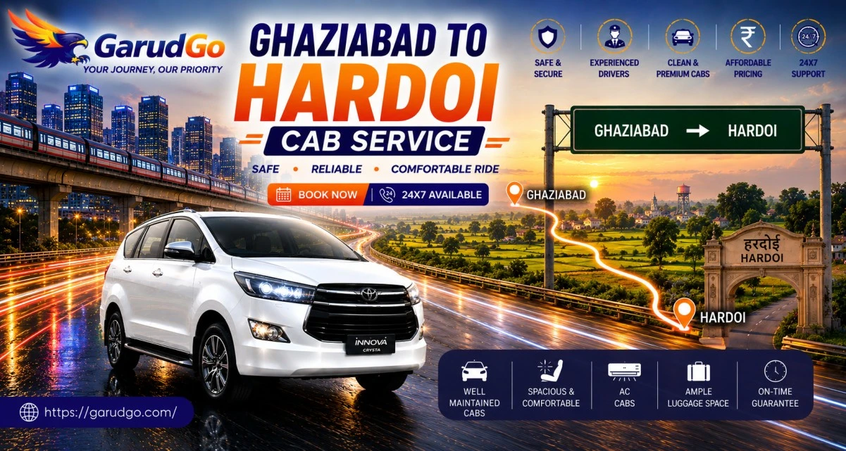 Ghaziabad to Hardoi Cab Service