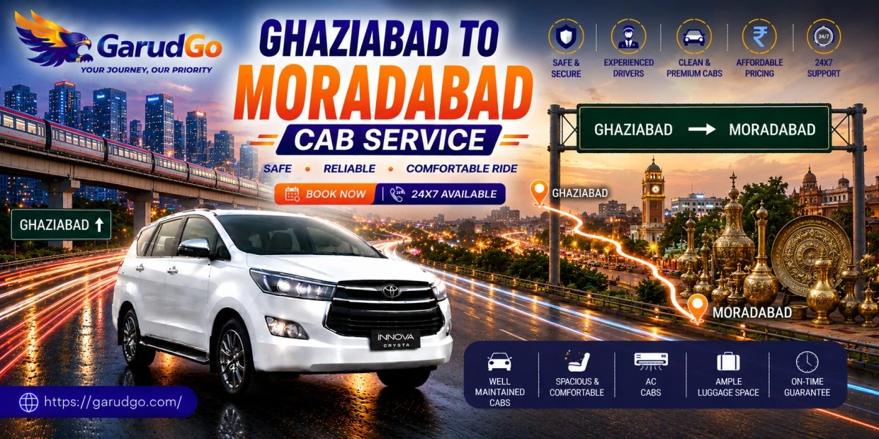 Ghaziabad to Moradabad Cab Service
