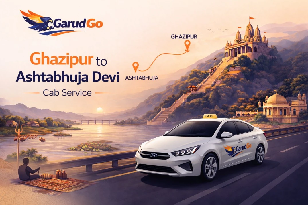 Ghazipur to Ashtabhuja Devi Cab Service