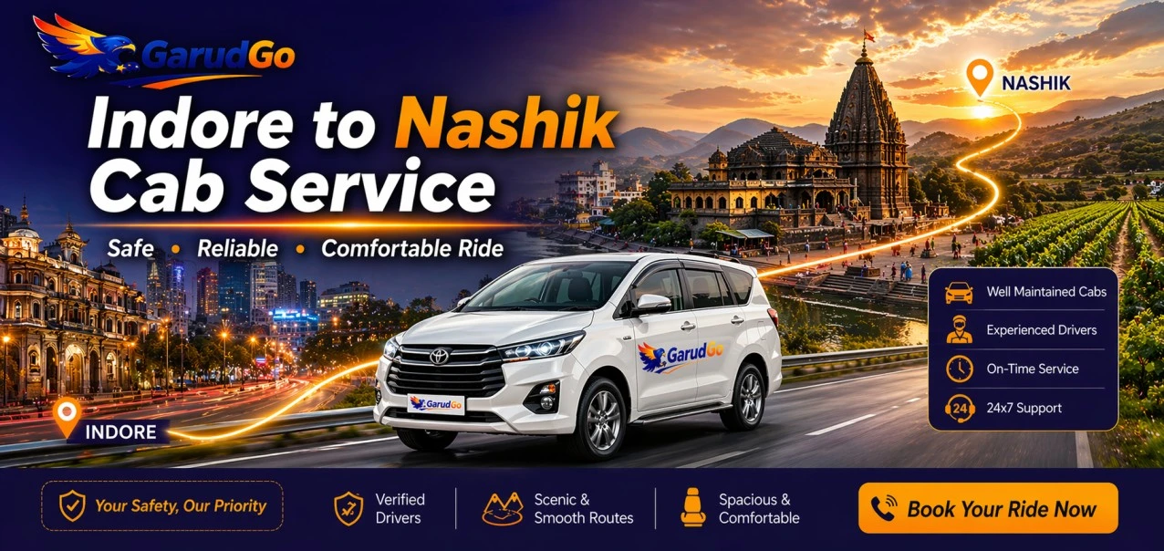 Indore to Nashik Cab Service