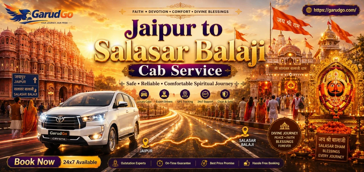 Jaipur to Salasar Balaji Cab Service