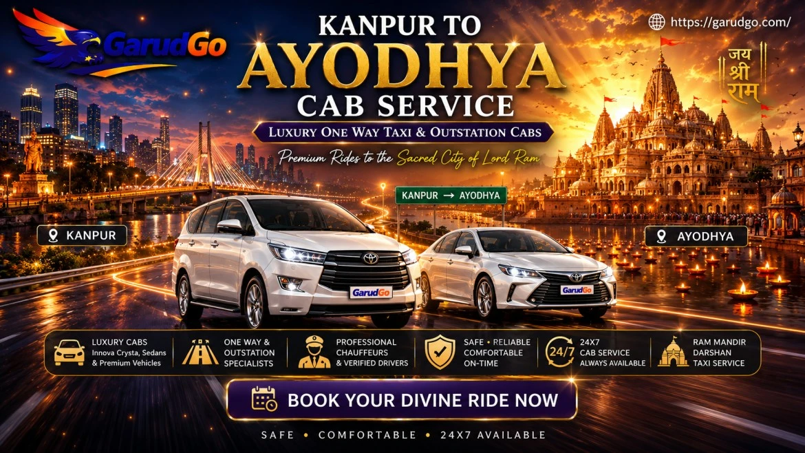 Kanpur to Ayodhya Cab Service