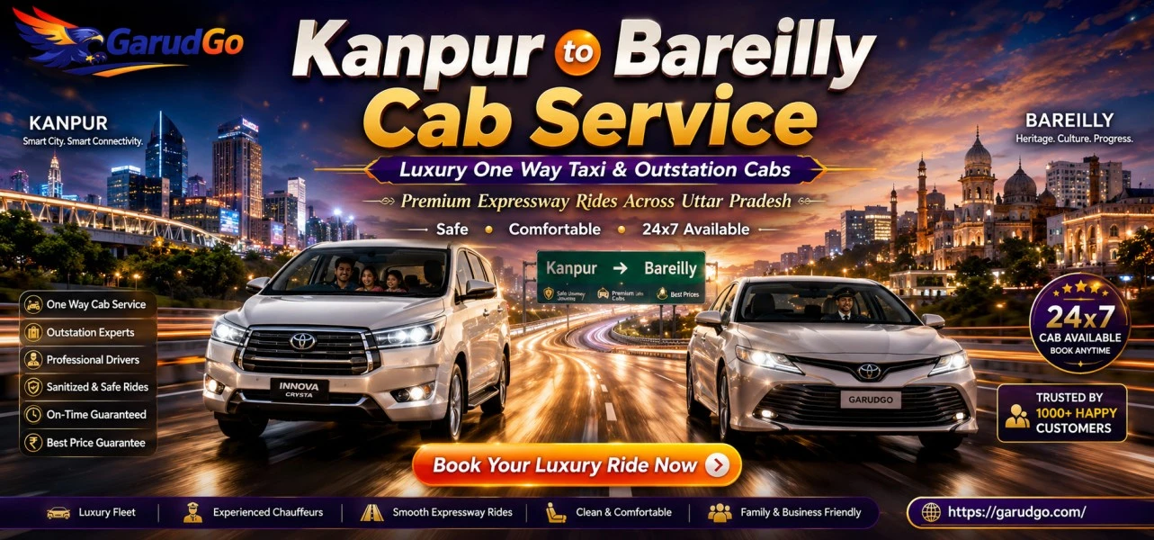 Kanpur to Bareilly Cab Service