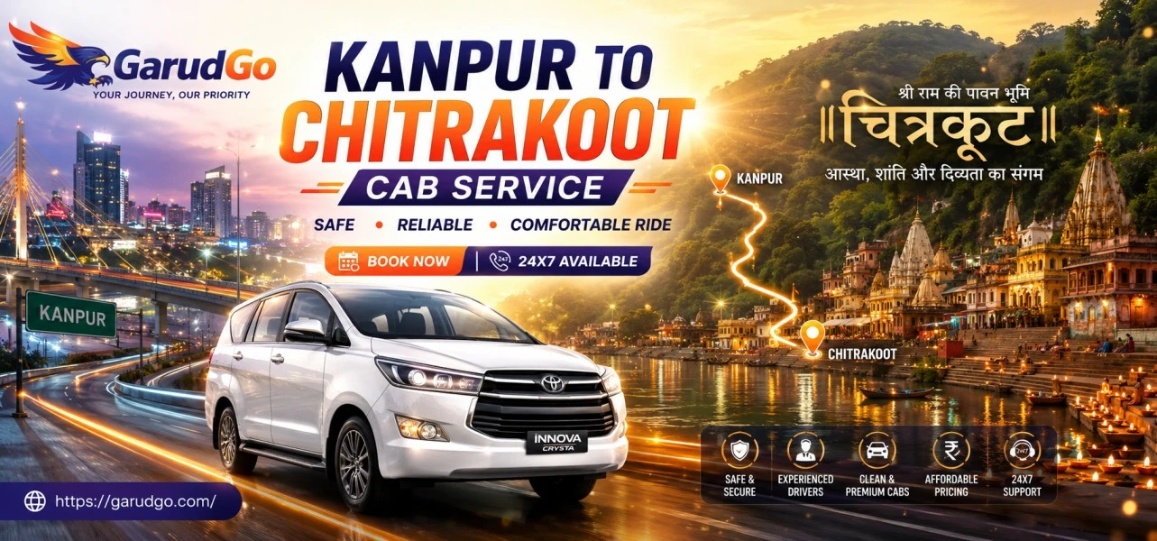 Kanpur to Chitrakoot Cab Service
