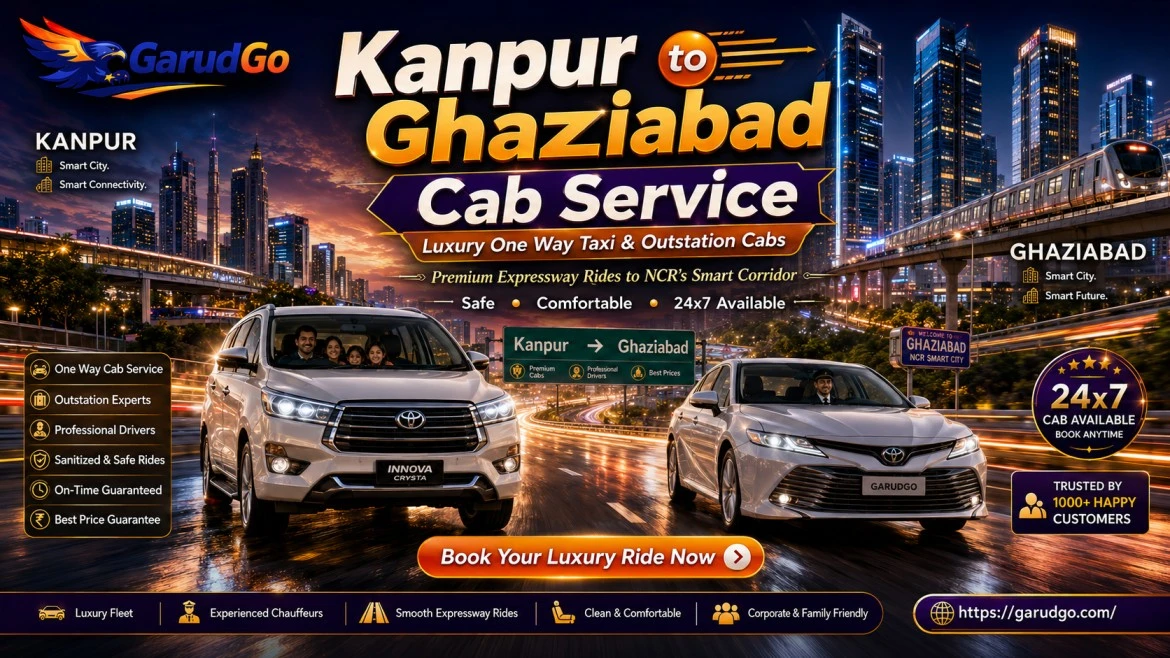 Kanpur to Ghaziabad Cab Service
