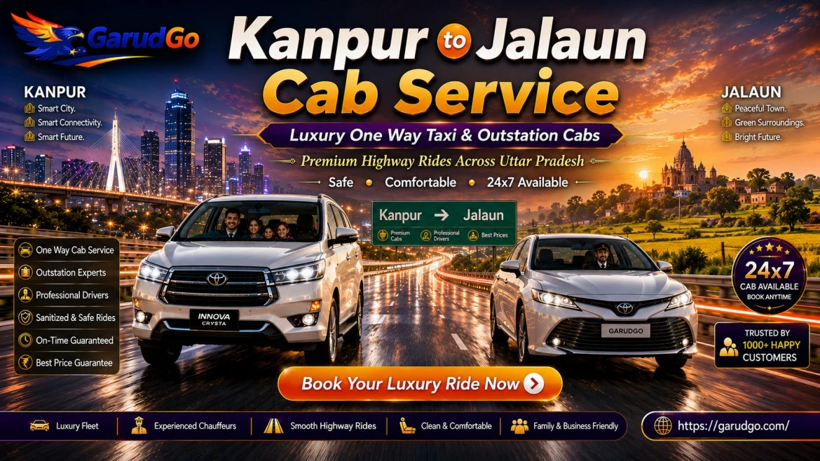 Kanpur to Jalaun Cab Service