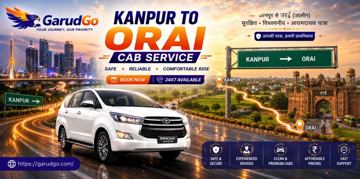 Kanpur to Orai Cab Service