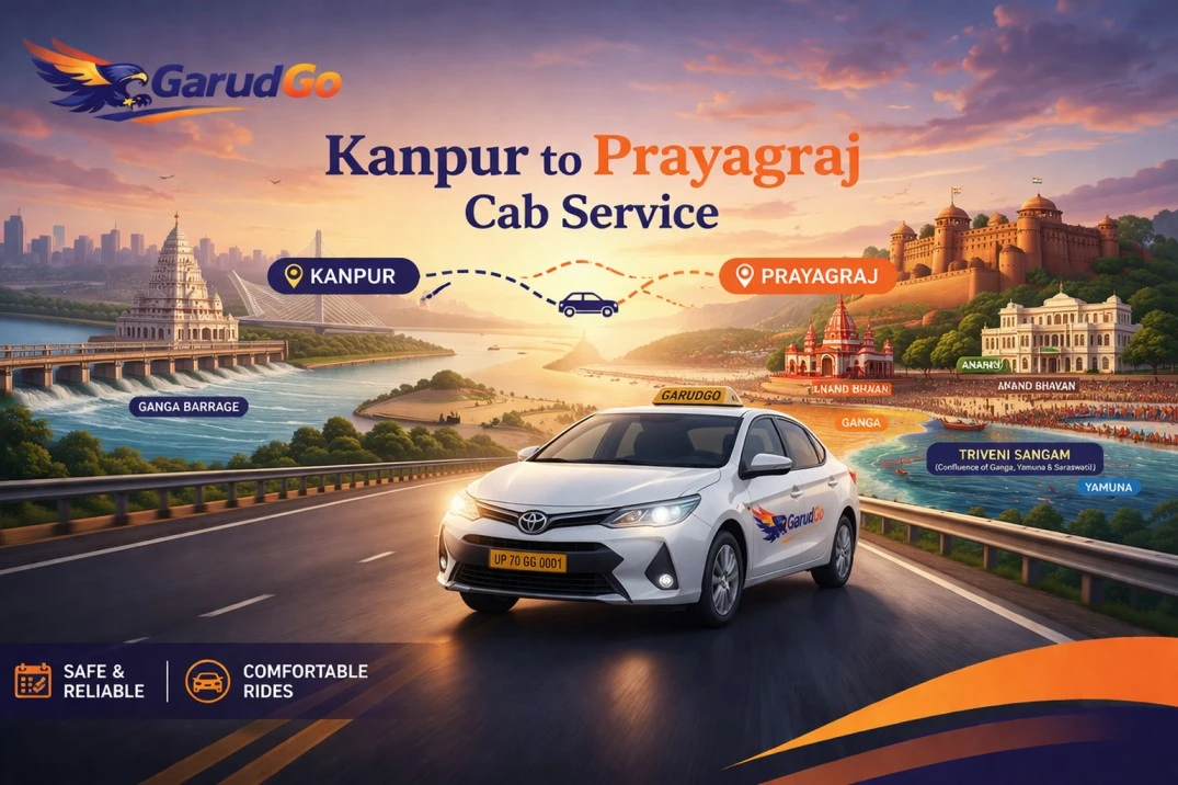 Kanpur to Prayagraj Cab Service