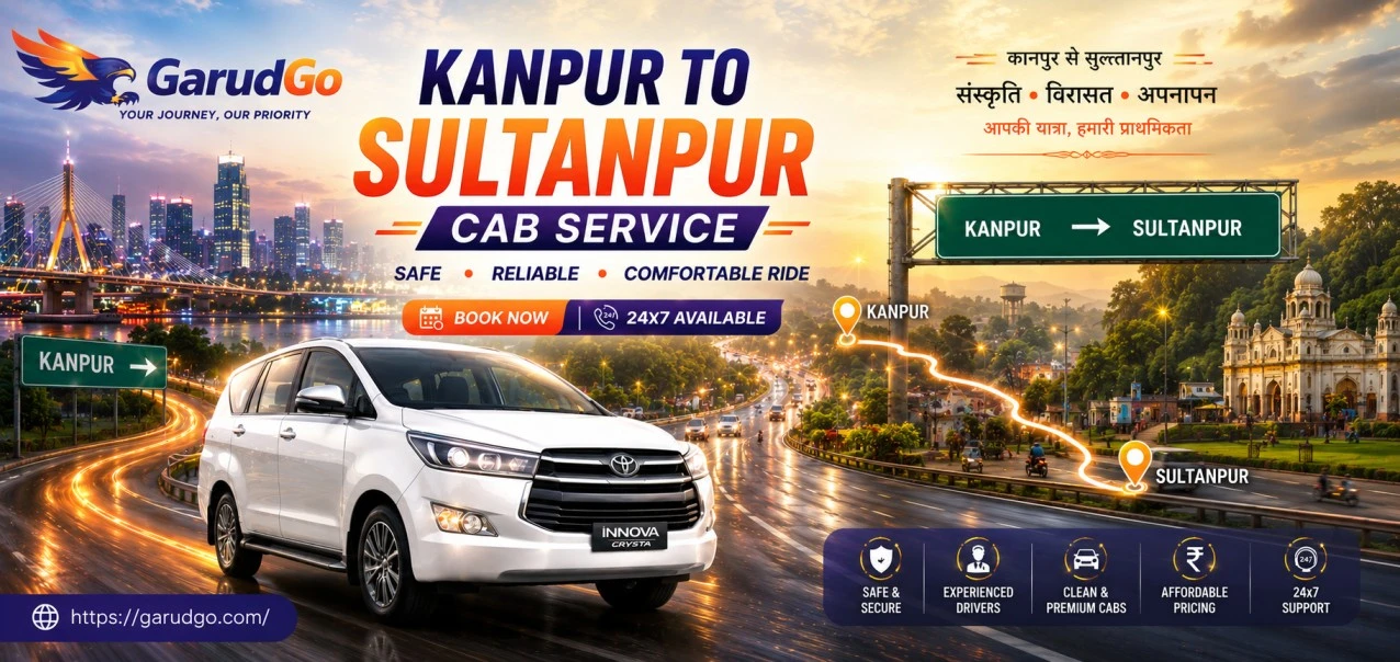 Kanpur to Sultanpur Cab Service