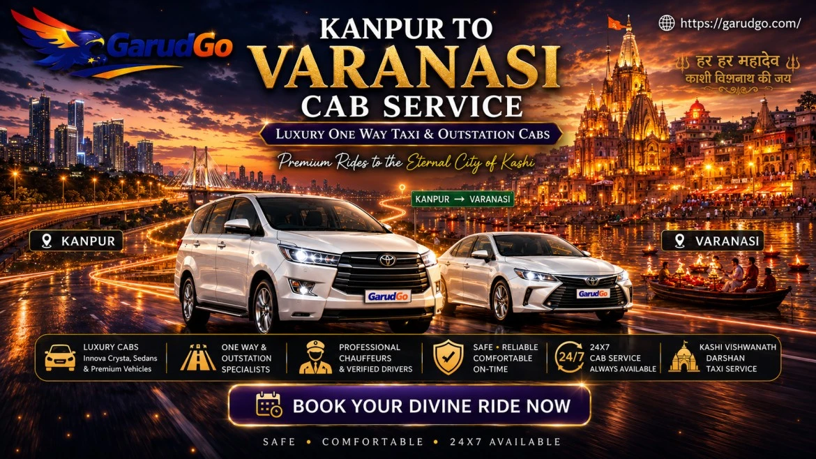 Kanpur to Varanasi Cab Service