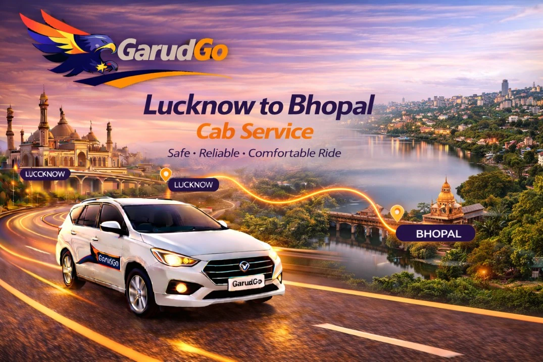 Lucknow to Bhopal Cab Service