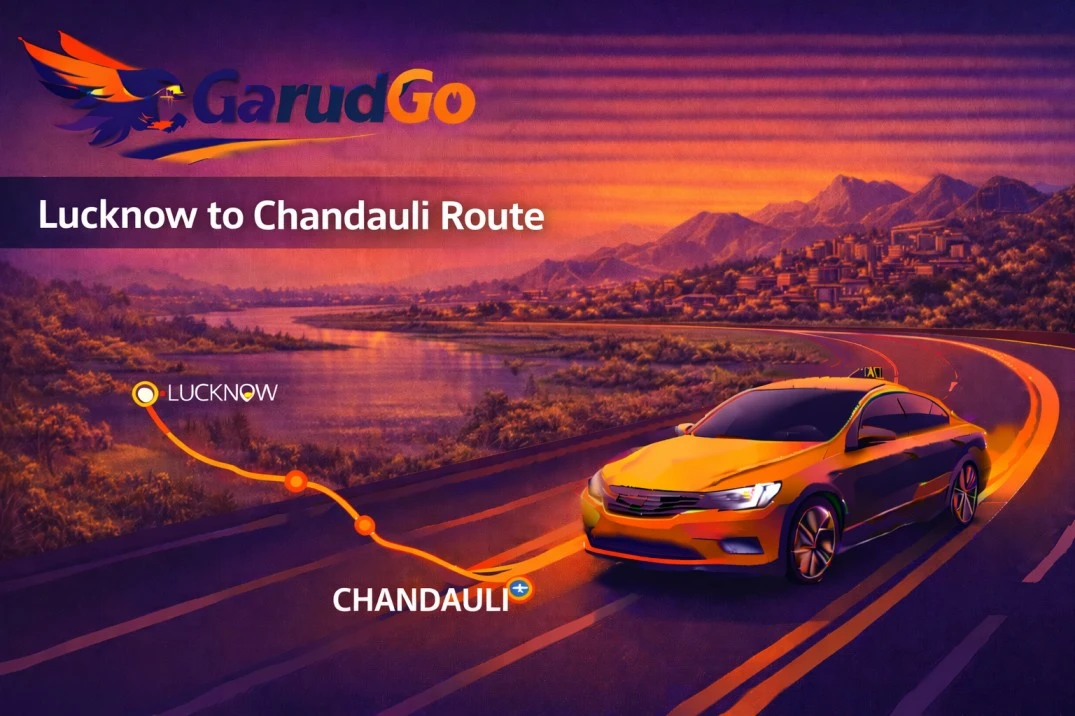 Lucknow to Chandauli Cab Service