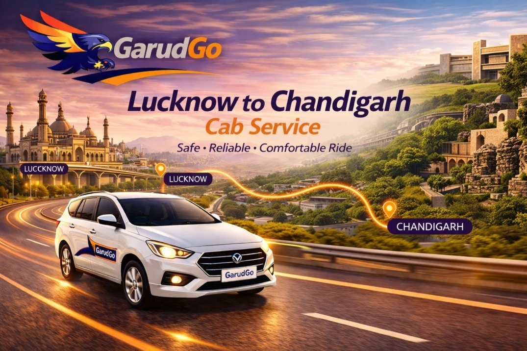 Lucknow to Chandigarh Cab Service